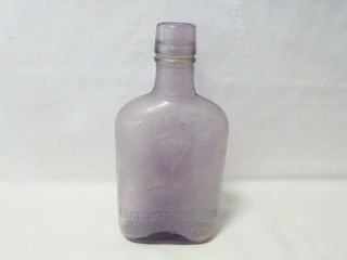 Old Red Top Whiskey Bottle Flask Ferd.  Westheimer & Sons