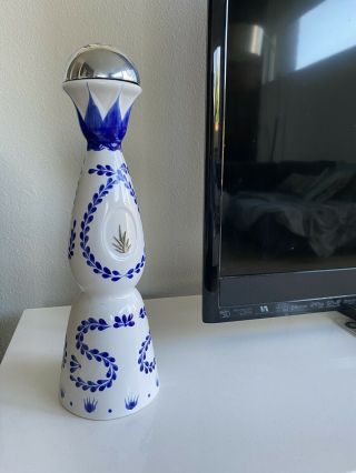 Clase Azul Tequila - Hand Painted Collectible 750 Ml Bottle (empty)