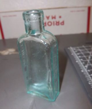 Vintage Three In One Oil Bottle - Great Collectible - Blue Tint