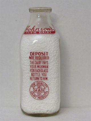 Sspq Milk Bottle Johnson 