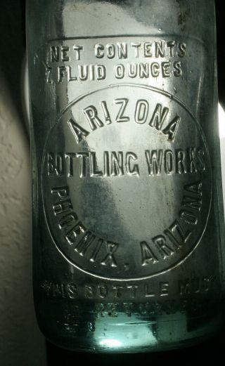 Arizona Bottling Phoenix Arizona Applied Top Must Be Returned Soda Bottle