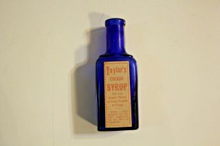 Vintage Cobalt Glass Taylor 