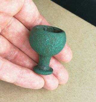 Unique Absolutely Rare Ancient Scythian Bronze Censer For Rituals 1100 - 800 Bc