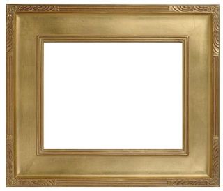 20 X 24 Plein Air Picture Frame Hand Applied Gold Metal Leaf " Best Quality "