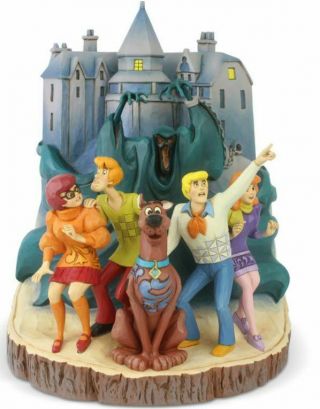 Jim Shore Scooby Doo Frightful Friends (scooby Doo Carved By Heart) - 6005978