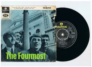 Rare Beat - The Fourmost - The Fourmost - Uk Parlophone Ep,  Ps (signed By Band)