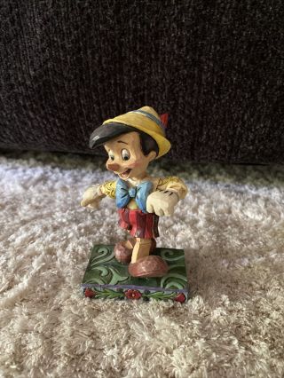 Jim Shore Disney Traditions Pinocchio Lively Step Figurine 4010027 Enesco Rare