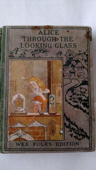 Collectible Rare Book Alice Through The Looking Glass Lewis Carroll