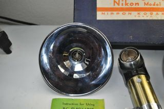 Vintage RARE Nikon B - C BCB Flash Unit for Model S - Box - 3