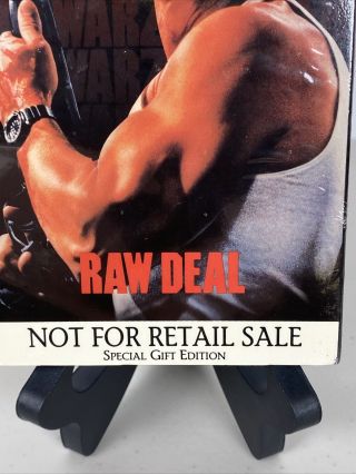 Raw Deal (VHS) Arnold Schwarzenegger Rare HBO Special Gift Edition 2