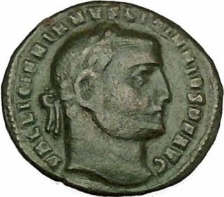 Licinius I Enemy Of Constantine The Great Ancient Roman Coin Genius Rare I39888