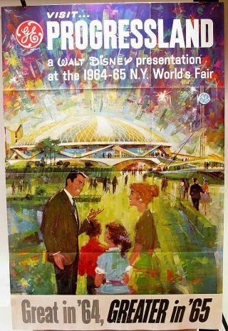 Progressland Poster 1964 - 1965 York World 