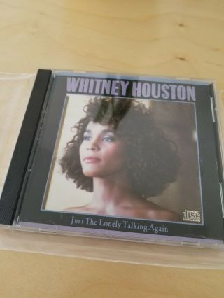 Whitney Houston Just The Lonely Talking Again Usa Rare Promotional Cd