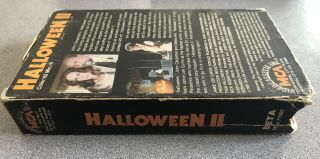 Halloween II Rare & OOP Horror Movie MCA Home Video NOT VHS Beta Tape 3