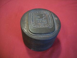 Rare Vintage Us Postal Service Scale Weight 6 Lbs.  Collectable Piece