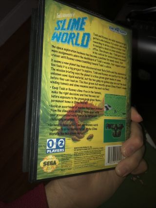 Todd ' s Adventures in Slime World - Sega Genesis,  1991 - Rare Collectible CIB Wow 3