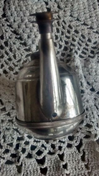 Miners Oil Wick Teapot Cap Lamp 1899 J.  D.  Williams Patent Very Rare Mining Light 6
