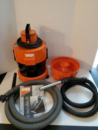 VAX 221 Canister Wet Dry Shop Vac Carpet Cleaner Vacuum 1989 Vintage RARE 2
