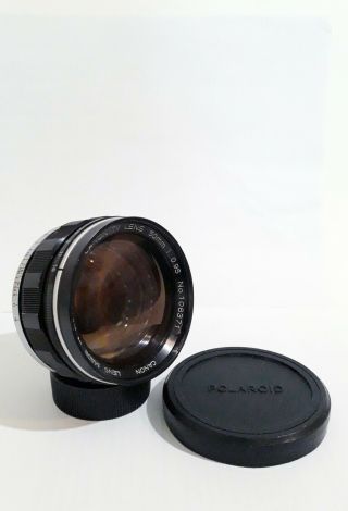 Rare Canon 50mm F/0.  95 Tv “dream” Lens W/leica 6 Bid M Mount Converted