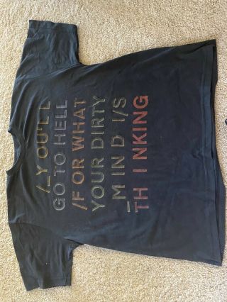 Radiohead In Rainbows Tour Shirt Vintage Rare