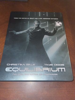 Equilibrium - Steelbook (blu - Ray,  Dvd,  Import) Rare