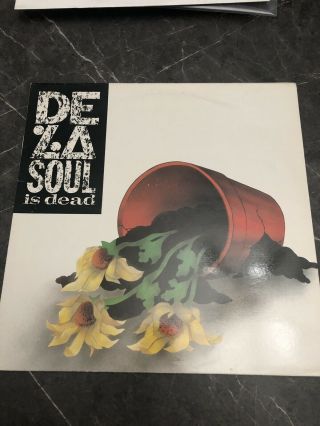Rare French Press De La Soul Is Dead 1991 Vinyl Record Lp 661 111