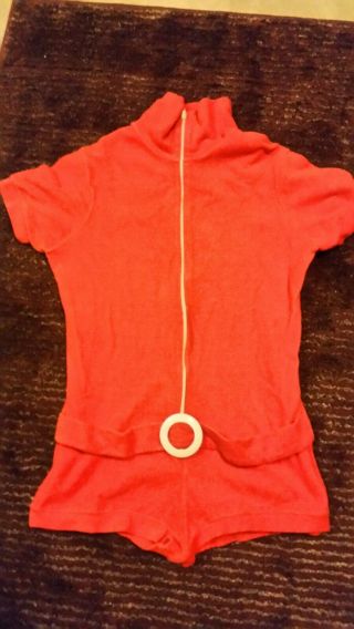Vintage Rare Pippa Dee Romper From The 70s Booty Shorts Austin Powers