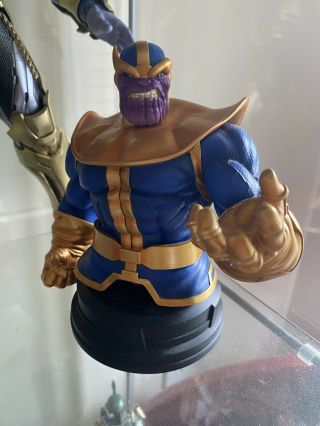 Sdcc 2012 Comic - Con Exclusive Gentle Giant Marvel Thanos Mini Bust Rare Low
