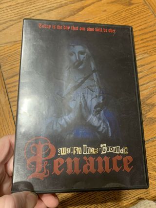August Underground Penance Dvd Like - Oop Rare Fred Vogel Toetag Horror