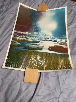Arcade Fire ‘the Suburbs’ Rare Poster Limited Edition 2010