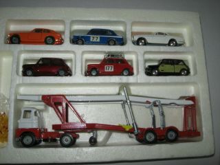 Corgi Toys Gift Set 48 Car Transporter With Six Cars NM Rare Set 2