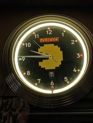 Unusually Rare Pac Man / Texas Lottery Clock