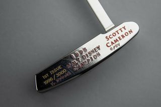 Scotty Cameron Circle T Putter Tiger Woods,  RARE x/6 With Certificate CT Black S 3