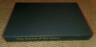 The Sword Of The Lictor Gene Wolfe Centipede Press Rare Signed 24/100
