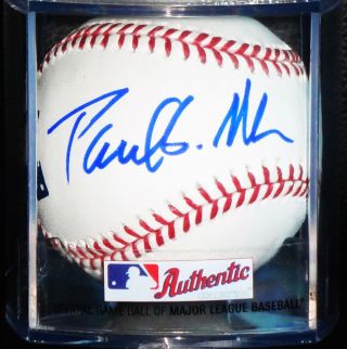 Paul Allen Microsoft Hand Signed Autographed Oml Baseball Rare W/ Exact Proof