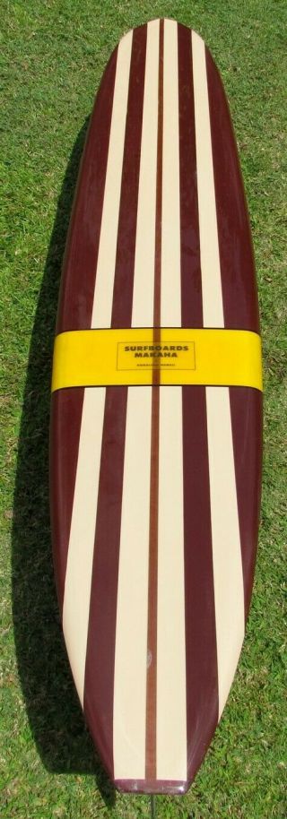 Vintage 1965 Surboards Makaha Honolulu Hawaii 9 