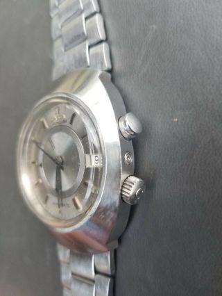 Omega Seamaster Memomatic Alarm Steel Rare Automatic Watch 166.  071 3