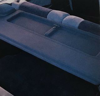 1986 - 1989 Honda Accord Hatchback Rear Cargo Cover Blue Rare Oem Jdm 3g Ca1 Ca6