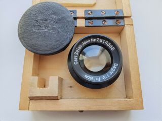 Carl Zeiss Jena Dagor 18cm F/9.  0 Rare Early Wide Angle Lens