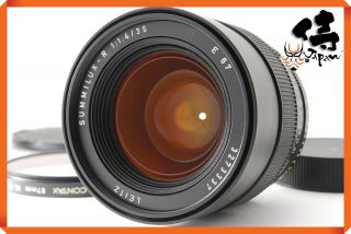 ◉rare Top Mint◉ Leica Summilux R 35mm F1.  4 E67 3cam R Mount Mf Lens