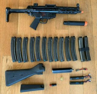 Custom Systema Tw5 Mp5 Airsoft Gun Ptw Extremely Rare Rewired