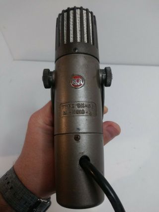 Rca Bk - 5b Rare Vintage Uniaxial Ribbon Microphone