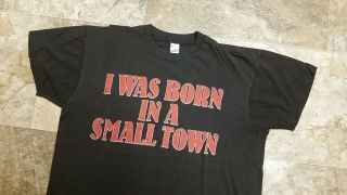 Rare 1985 - 86 Vintage John Cougar Mellencamp Small Town Tour T - Shirt XL 21 