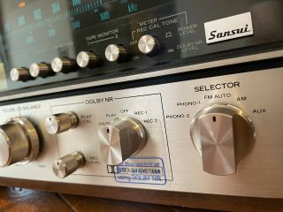 Stunning Classic 1978 Sansui 9090db Stereo Receiver Rare Beauty 817102241