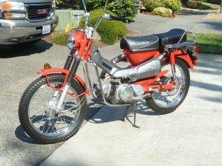 Rare - 1969 Honda Ct–90 Unrestored 1,  551 Miles - Rare Bike,