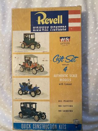 Rare Revell Highway Pioneers Gift Set