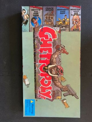 Ghettopoly - Rare Classic Boardgame