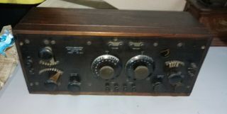 Ultra Rare Cutting & And Washington Model 11 Tube Radio