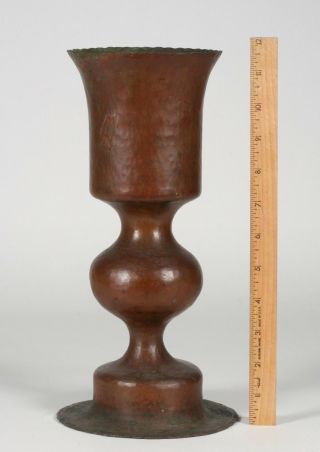 Dirk Van Erp Hammered Copper Vase - Rare Vallejo Period Circa 1905 Arts & Crafts 2