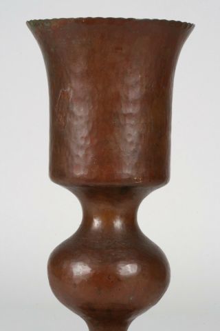 Dirk Van Erp Hammered Copper Vase - Rare Vallejo Period Circa 1905 Arts & Crafts 3